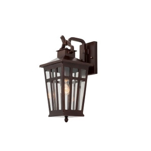 Kalco Piedmont Outdoor Small Wall Bracket in Old Rust 403621Or - All