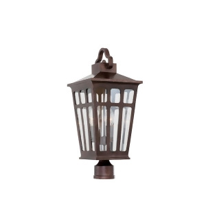 Kalco Piedmont Outdoor Small Post/Pier Mount in Old Rust 403600Or - All