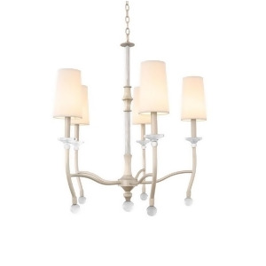 Kalco Waverly 5 Light Chandelier in Pearl Silver 500851Ps - All