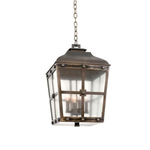Kalco Sherwood Outdoor Large Hanging Pendant in Aged Bronze 403451Agb - All