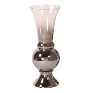 Howard Elliott Smokey Glass Fluted Small Vase 93010 - All