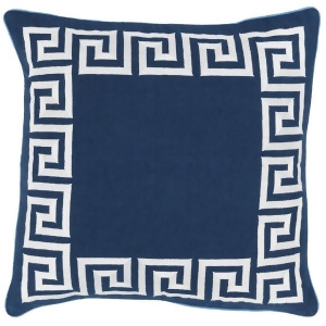 Key by B. Lacefield for Surya Down Pillow Navy/White 22 x 22 Kld002-2222d - All