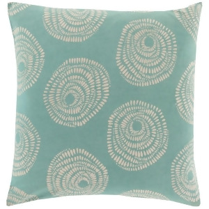 Sylloda by L. Jansdotter for Surya Pillow Teal/Cream 20 x 20 Ljs005-2020p - All