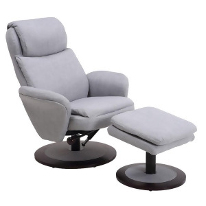 Mac Motion Comfort Chair Swivel Recliner Rio Light Grey Denmark-180-200 - All
