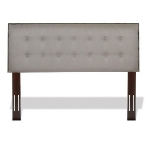 Fbg Easley Upholstered Headboard Panel Base Dove Gray King/Cal King B72900 - All