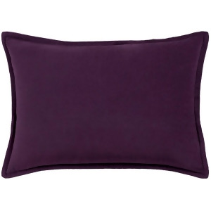 Cotton Velvet by Surya Down Fill Pillow Dark Purple 13 x 19 Cv006-1319d - All