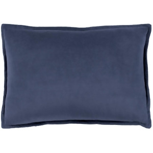 Cotton Velvet by Surya Poly Fill Pillow Navy 13 x 20 Cv016-1320p - All