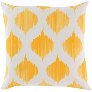 Ogee by Surya Down Fill Pillow Bright Yellow/Khaki 18 x 18 Sy020-1818d - All