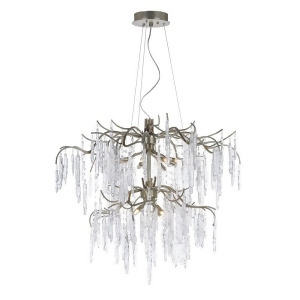 Maxim Lighting Willow 12-Light Chandelier in Silver Gold 26288Icsg - All