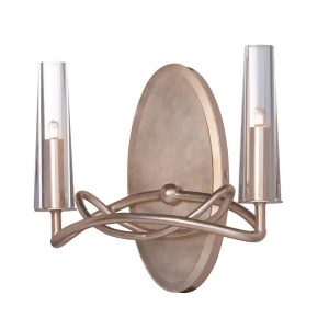 Maxim Lighting Entwine 2-Light Wall Sconce in Golden Silver 38492Clgs - All