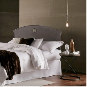 Fbg Barrington Metal Headboard Silver Bisque King B12426 - All