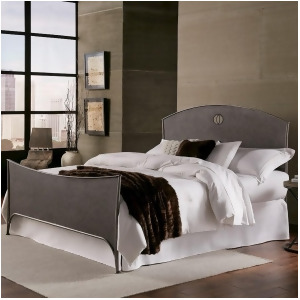 Fbg Barrington Metal Bed Silver Bisque Cal King B10427 - All