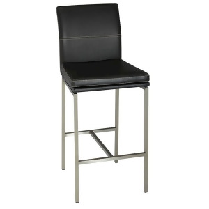Fbg Phoenix Metal Barstool Black/Stainless 30 C1x160 - All
