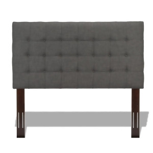 Fbg Strasbourg Adjustable Headboard Panel Charcoal King/Cal King B72730 - All
