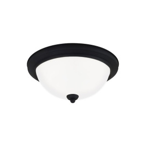 Seal Gull Lighting 3 Light Ceiling Flush Mount Blacksmith 77065En3-839 - All