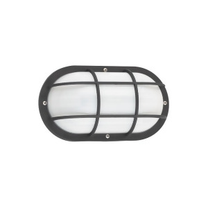Sea Gull Lighting Bayside 1 Light Outdoor Wall Lantern Black 89806En3-12 - All