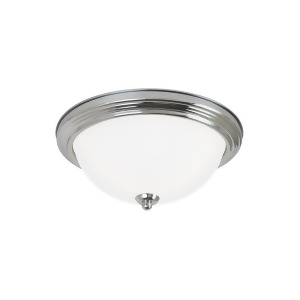 Seal Gull Lighting 2 Light Ceiling Flush Mount Chrome 77064En3-05 - All