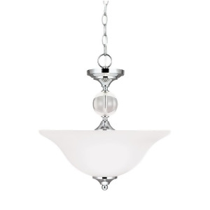 Sea Gull Lighting Englehorn 2-Lt Semi-Flush Pendant Chrome 7713402En3-05 - All