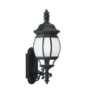 Sea Gull Lighting Wynfield 1 Light Outdoor Wall Lantern Black 89103En3-12 - All
