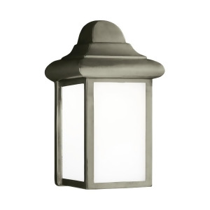 Sea Gull Lighting Mullberry Hill 1-Lt Outdoor Wall Lantern Pewter 8988En3-155 - All