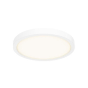 Dals Lighting 10 Led Round Flush Mount White Cfledr10-wh - All