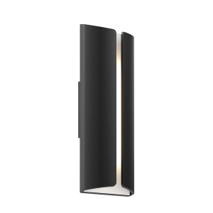 Dals Lighting Led Wall Pack 16.75W Wall Sconce Black Ledwall-d-bk - All