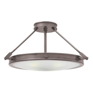 Hinkley Lighting Foyer Collier in Antique Nickel 3382An-led - All