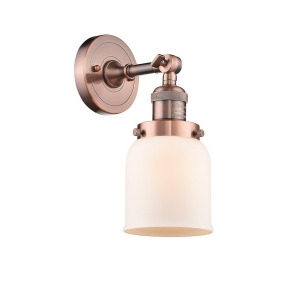 Innovations 1 Light Small Bell Sconce in Antique Copper 203-Ac-g51 - All