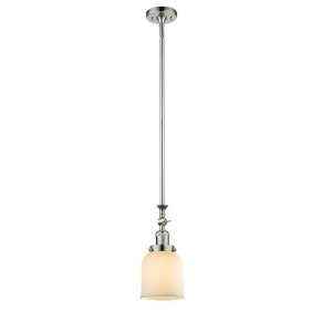 Innovations 1 Light Small Bell Mini Pendant in Polished Nickel 206-Pn-g51 - All