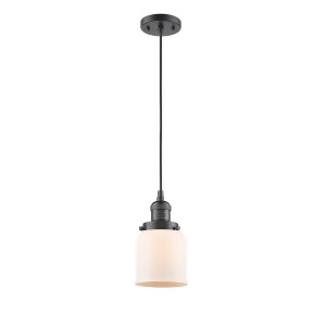 Innovations 1 Light Small Bell Mini Pendant in Oiled Rubbed Bronze 201C-ob-g51 - All