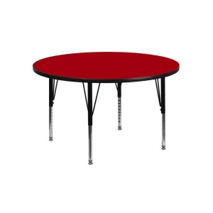Flash Furniture Activity Table Xu-a48-rnd-red-t-p-gg - All