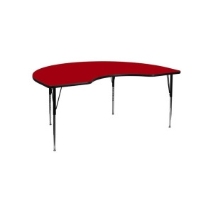 Flash Furniture Activity Table Xu-a4872-kidny-red-t-a-gg - All