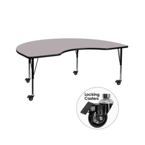 Flash Furniture Activity Table Xu-a4896-kidny-gy-t-p-cas-gg - All
