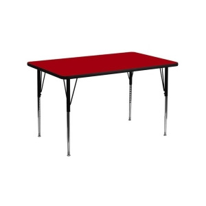 Flash Furniture Activity Table Xu-a3060-rec-red-t-a-gg - All