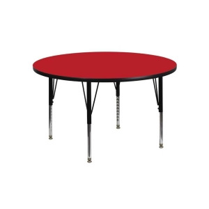Flash Furniture Activity Table Xu-a48-rnd-red-h-p-gg - All