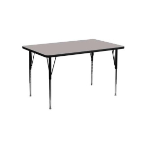 Flash Furniture Activity Table Xu-a2448-rec-gy-h-a-gg - All