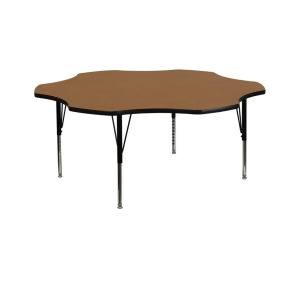 Flash Furniture Activity Table Xu-a60-flr-oak-t-p-gg - All