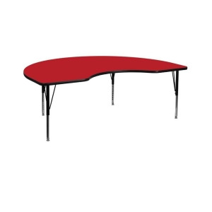 Flash Furniture Activity Table Xu-a4872-kidny-red-h-p-gg - All