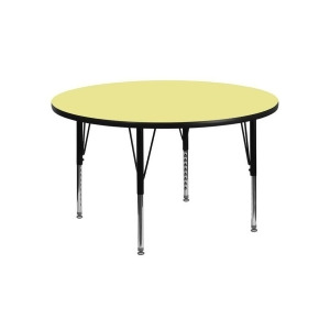 Flash Furniture Activity Table Xu-a48-rnd-yel-t-p-gg - All