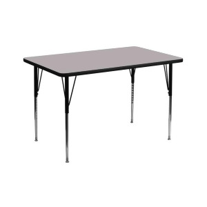 Flash Furniture Activity Table Xu-a3672-rec-gy-t-a-gg - All