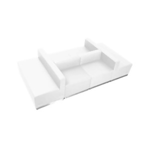 Flash Furniture Reception and Lounge Seating Zb-803-650-set-wh-gg - All
