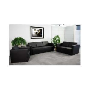 Flash Furniture Reception and Lounge Seating Zb-trinity-8094-set-bk-gg - All