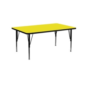 Flash Furniture Activity Table Xu-a2460-rec-yel-h-p-gg - All