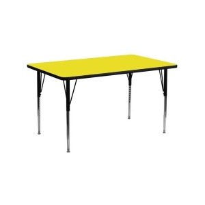 Flash Furniture Activity Table Xu-a2460-rec-yel-h-a-gg - All