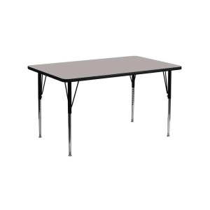 Flash Furniture Activity Table Xu-a2460-rec-gy-h-a-gg - All