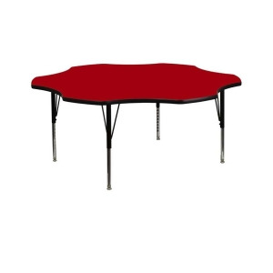 Flash Furniture Activity Table Xu-a60-flr-red-t-p-gg - All
