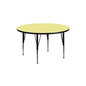 Flash Furniture Activity Table Xu-a42-rnd-yel-t-p-gg - All