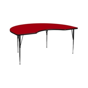 Flash Furniture Activity Table Xu-a4896-kidny-red-t-a-gg - All