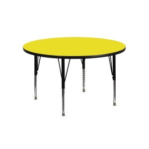 Flash Furniture Activity Table Xu-a48-rnd-yel-h-p-gg - All