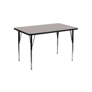 Flash Furniture Activity Table Xu-a3048-rec-gy-h-a-gg - All